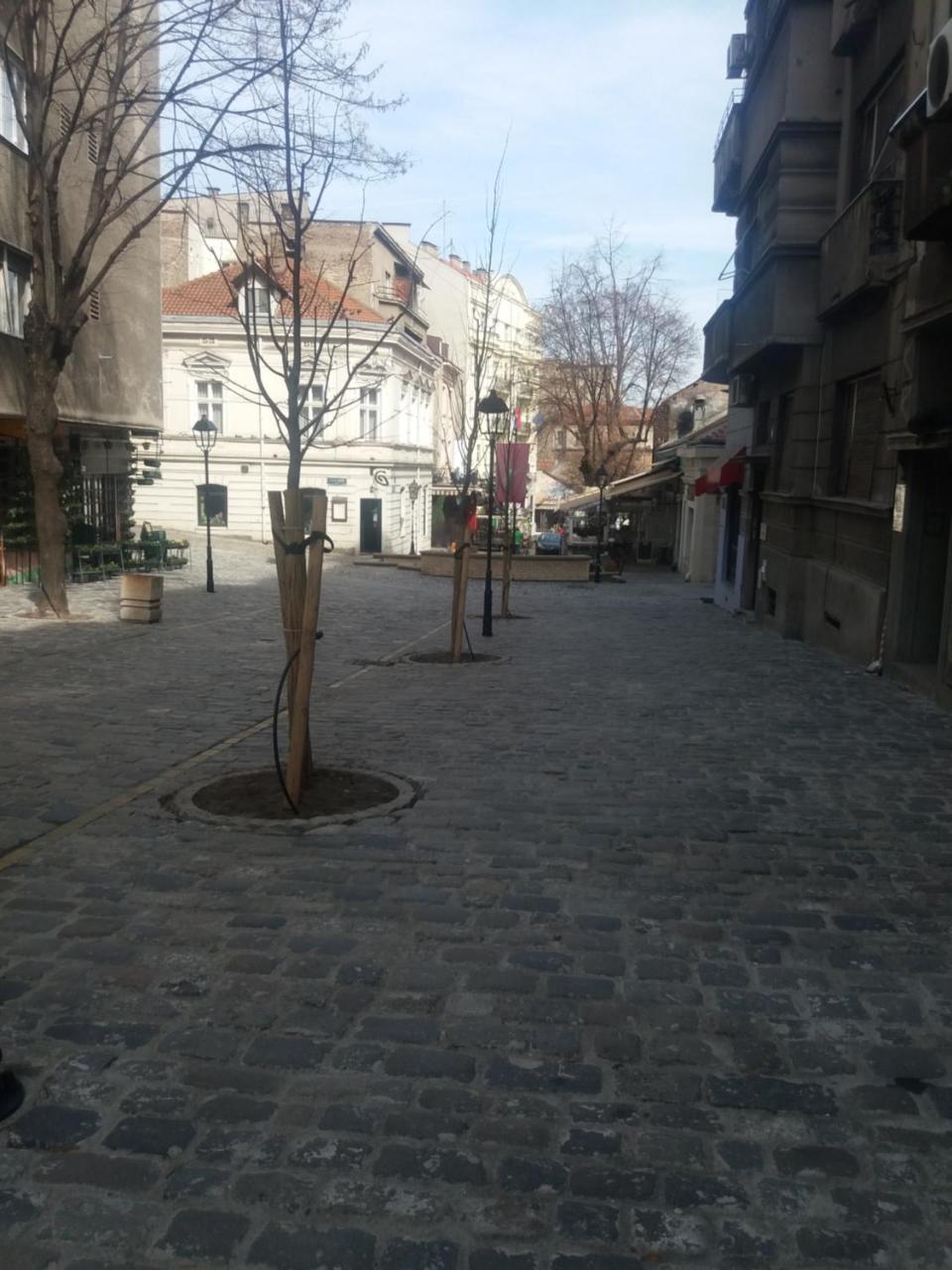 City Center Room Belgrado Buitenkant foto